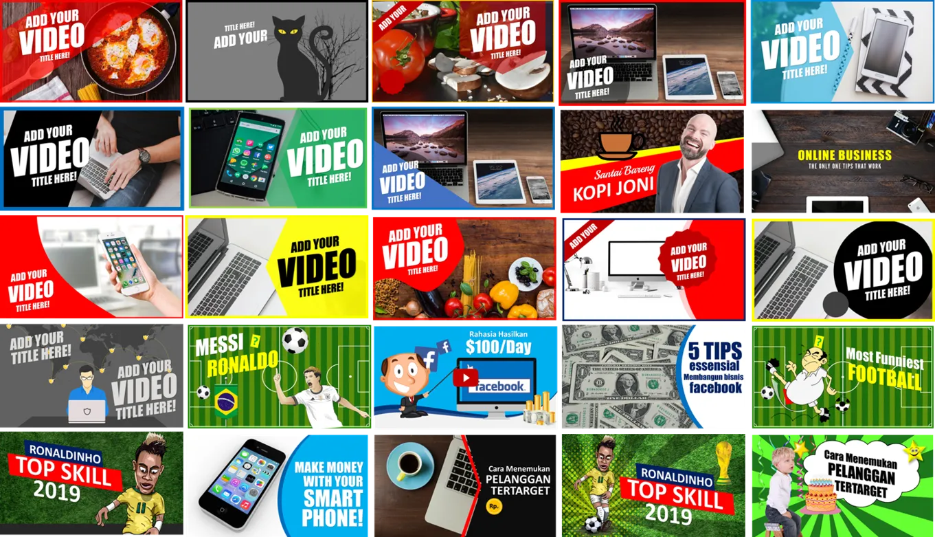 Sử dụng thumbnail hấp dẫn